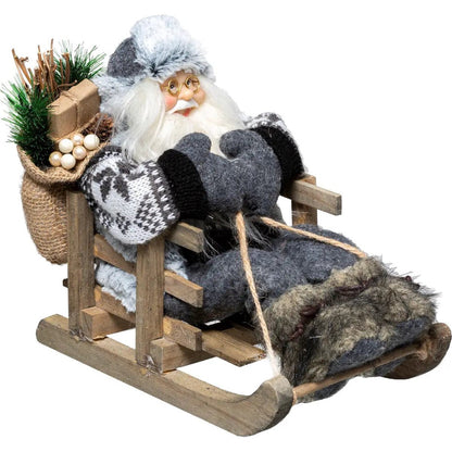 Kristmar Santa Claus on sleigh