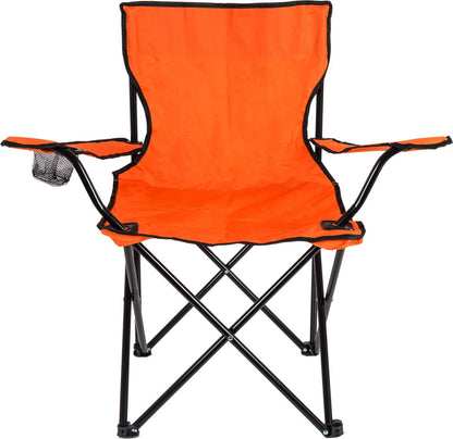 EASTWALL Chaise de Camping Pliante Orange