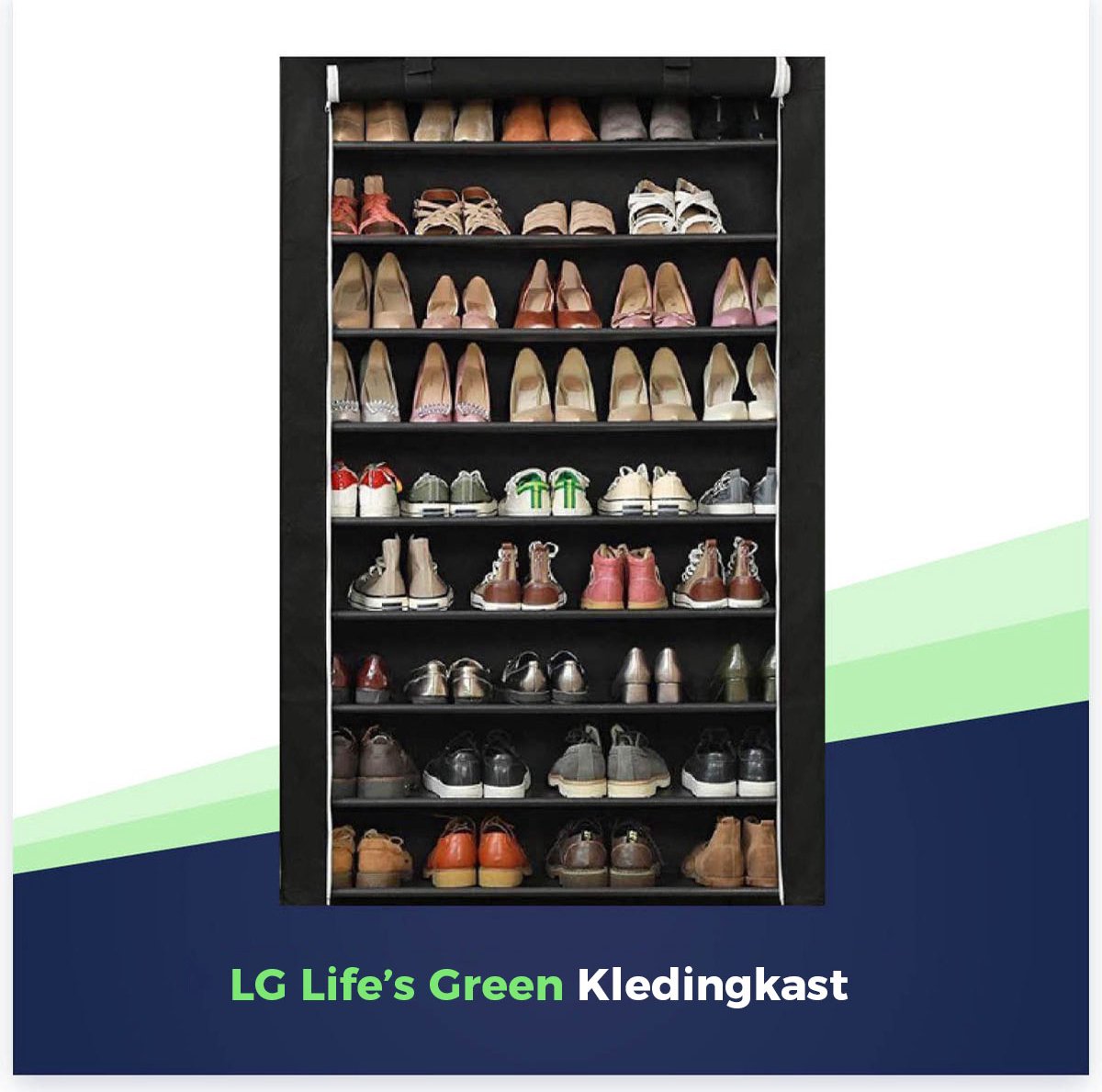 LG Life's Green SM1Z XXXL Opvouwbare schoenenkast