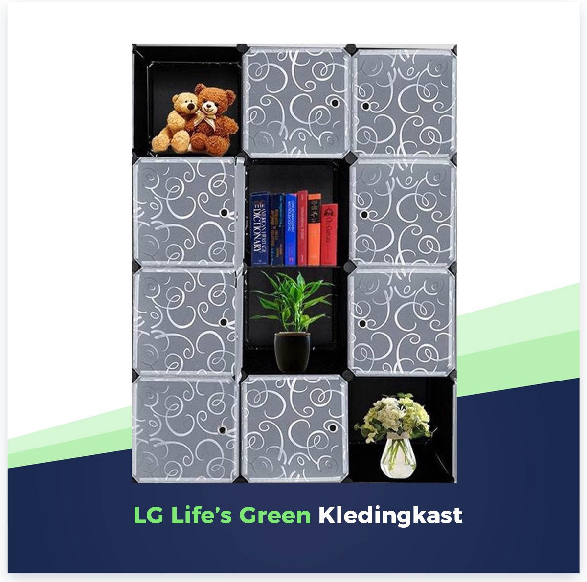 LG Life's Green KM4B XXL modulaire kledingkast