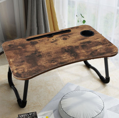 Table de chevet pliable pour ordinateur portable Eleganca Vintage