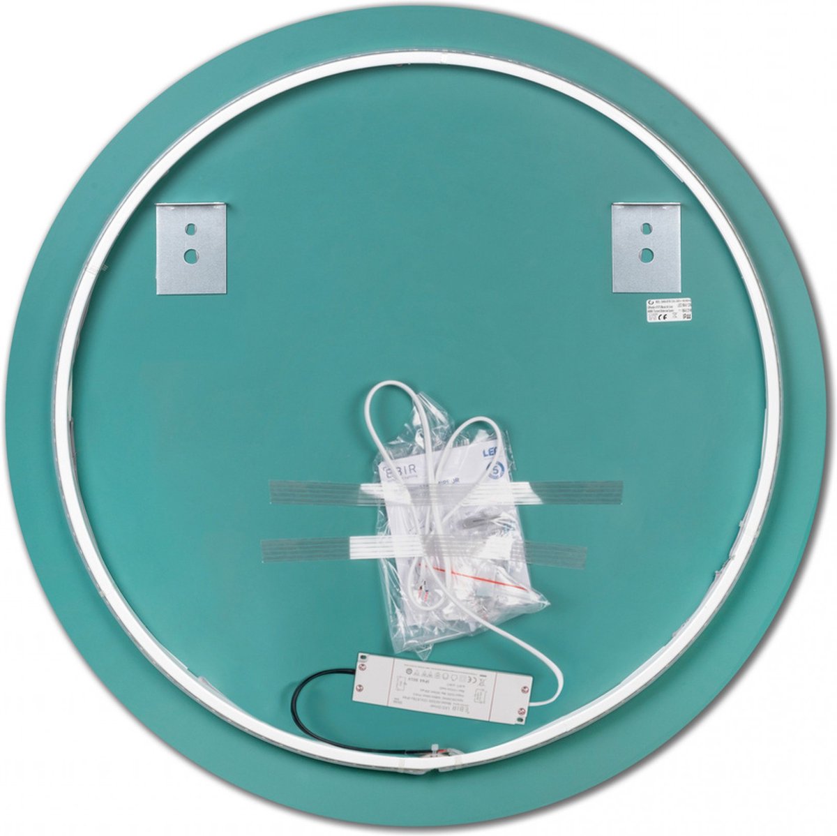 Nancy's Ronde badkamerspiegel Ø80 cm met LED verlichting