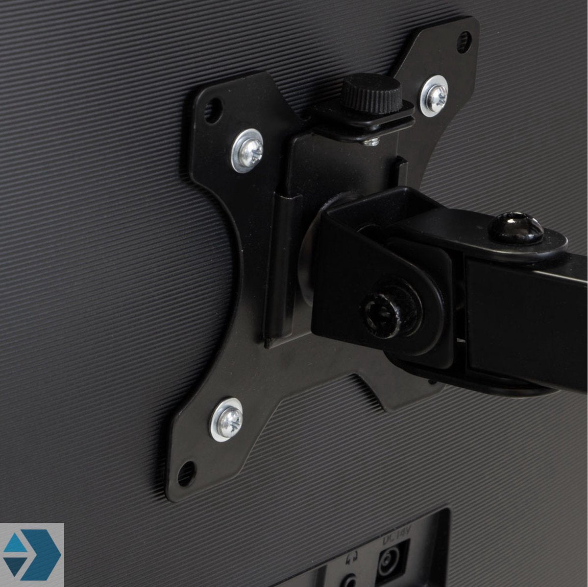 Eleganca Monitor bracket 2 screens from 13 to 32 inches Black