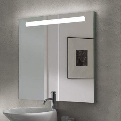 Eleganca Condensation-free bathroom mirror with LED lighting 60x70cm