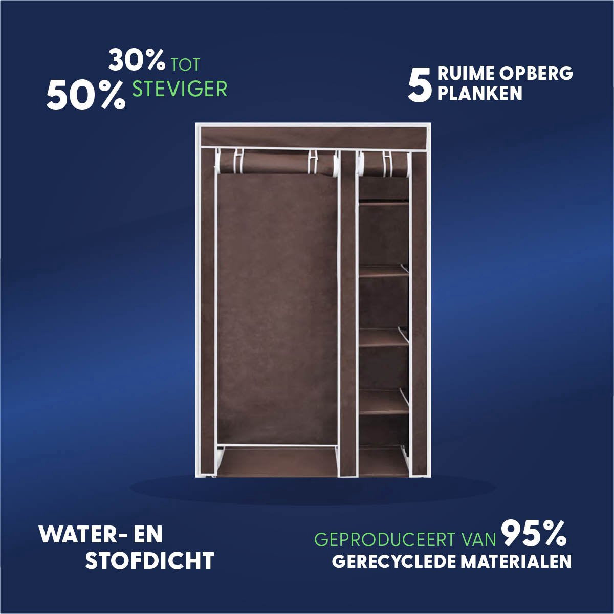 Armoire pliante LG Life's Green KM3B XL Marron