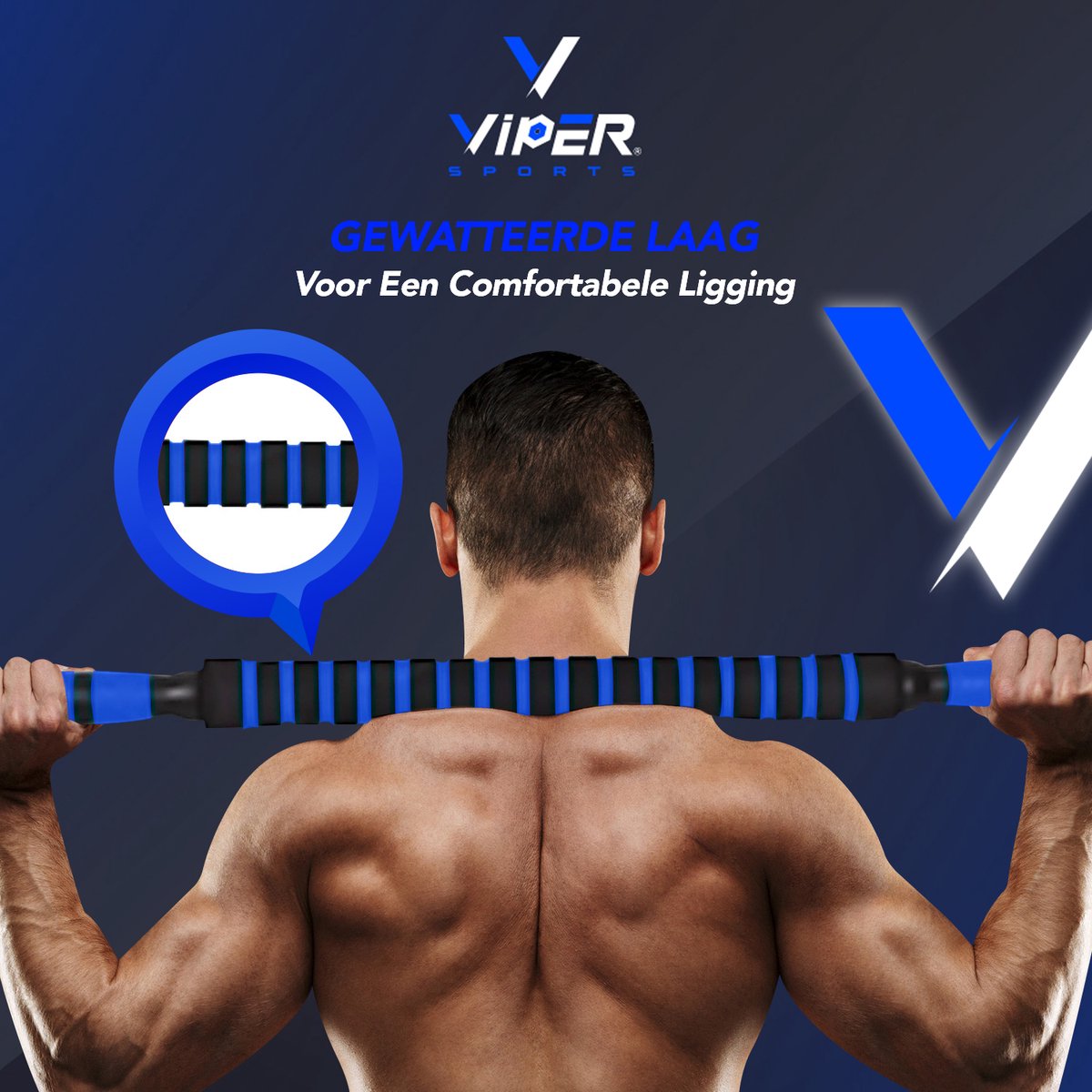 Viper Sports Verstelbare dumbbell set tot 40 kg