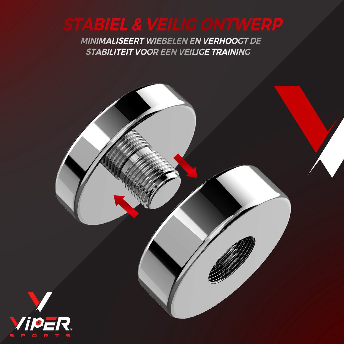 Viper Sports Adjustable Dumbbell 15 kg