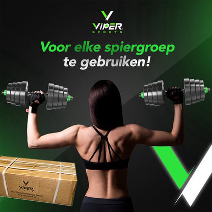 Viper Sports Adjustable Dumbbell set up to 40kg