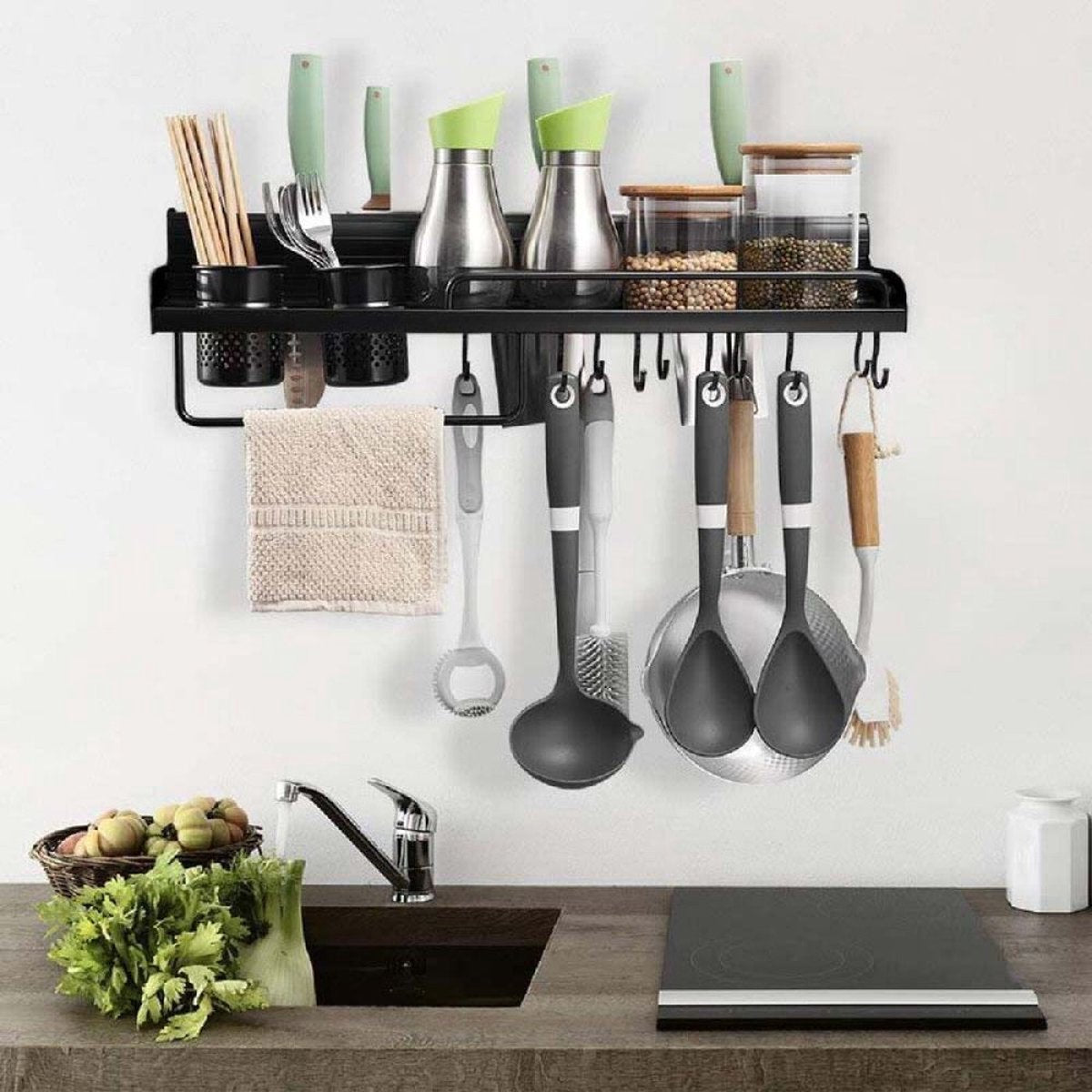 Eleganca Wall rack kitchen organizer