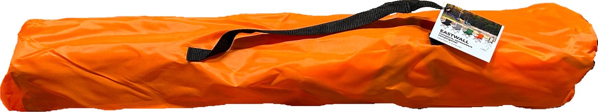 EASTWALL Chaise de Camping Pliante Orange