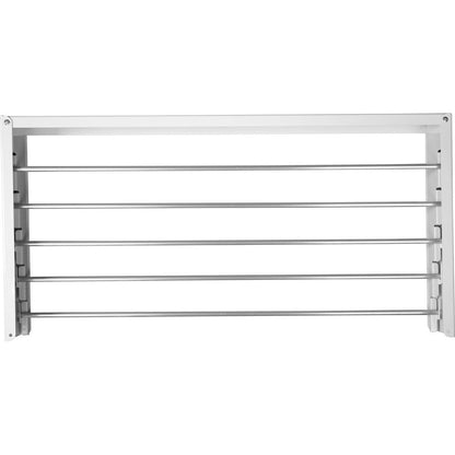 Milano Luxurious Collapsible wall laundry rack 80cm White