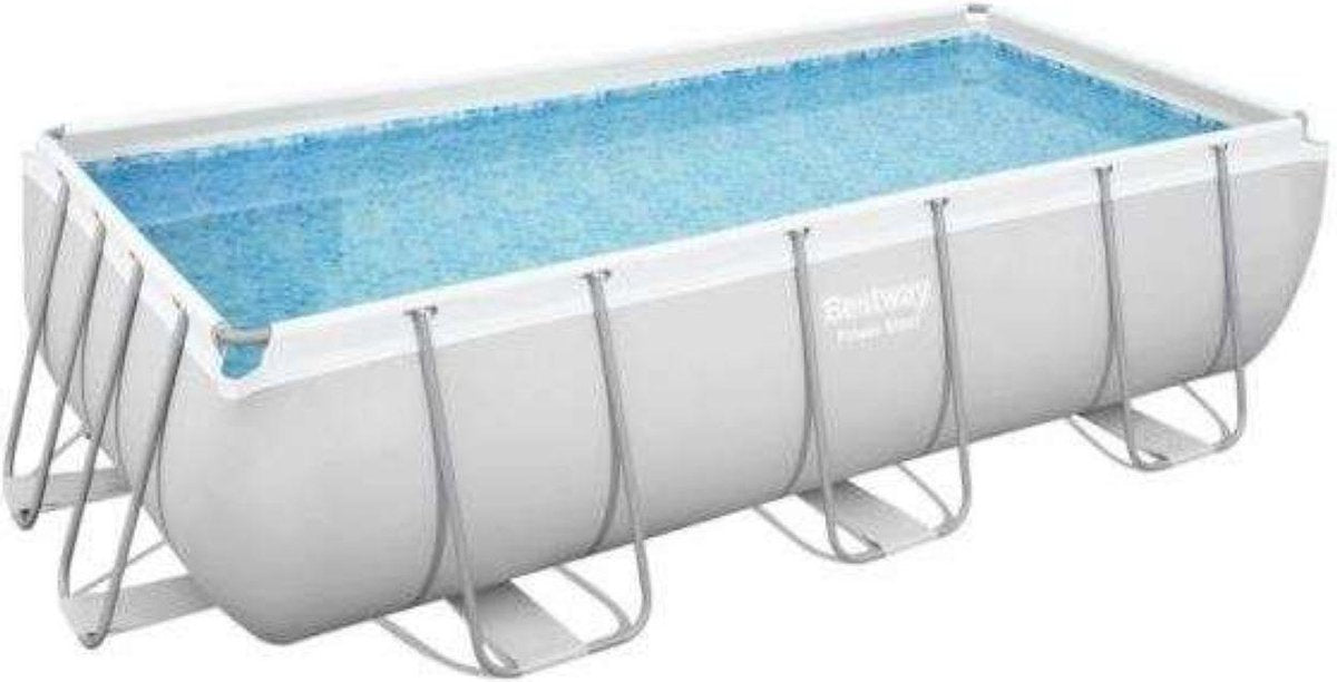 Bestway Powersteel Swimming pool 404x201x100cm including filter pump and stairs