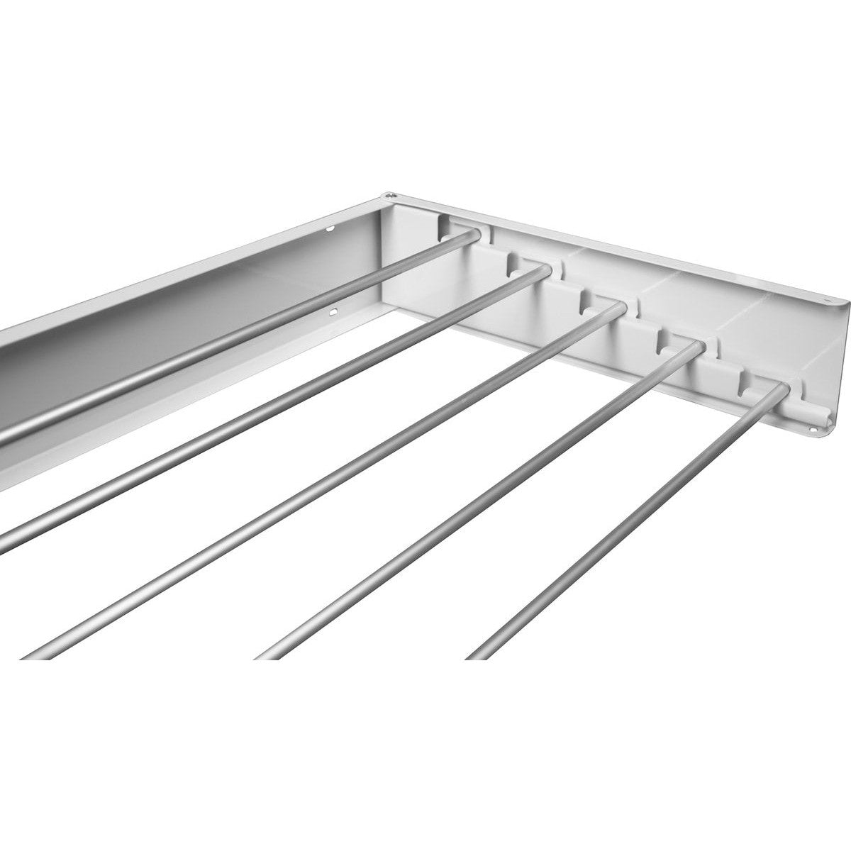 Milano Luxurious Wasrek inklapbaar - Wand wasrek - Wasrek muur - 80cm - Wit