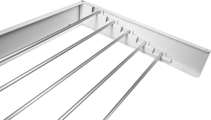 Milano Luxurious Wasrek inklapbaar - Wand wasrek - Wasrek muur - 100cm - Wit