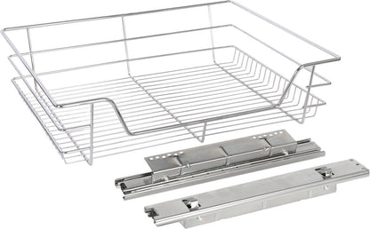 Eleganca Wire basket with soft-close side guide for cupboard front 50cm
