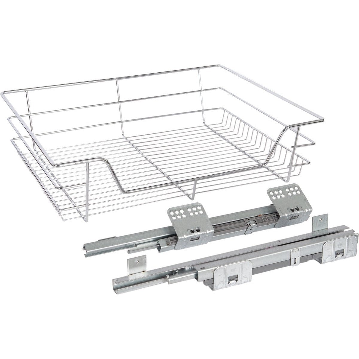 Eleganca Wire basket with soft-close bottom guide for cupboard front 50cm