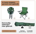 Chaise de camping pliable EASTWALL Vert