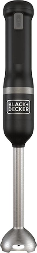 Nancy's Black & Decker BCKM1012KB-QW Draadloze Staafmixerset - Handmixer - 5 Snelheden - Zwart