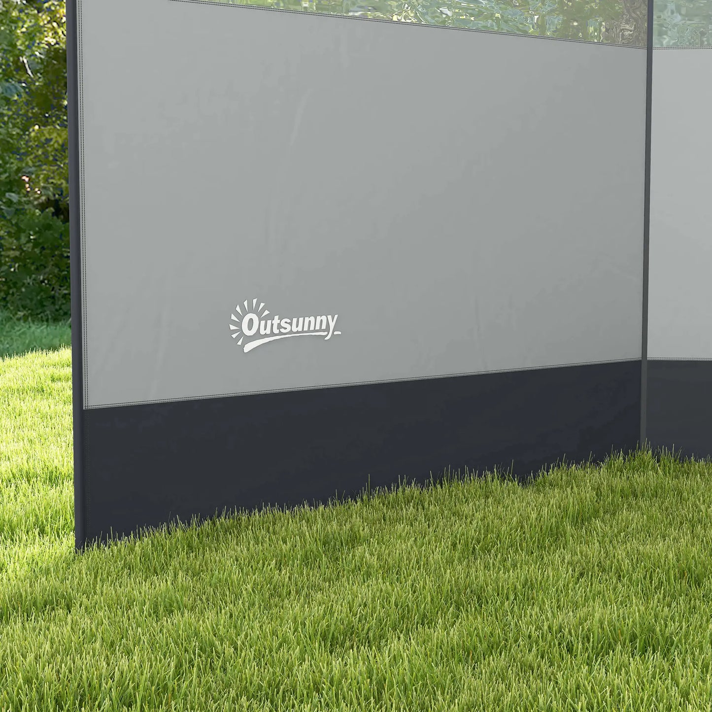 Nancy's Civezzano Windscherm - Privacyscherm - Grijs - 440 x 140 cm