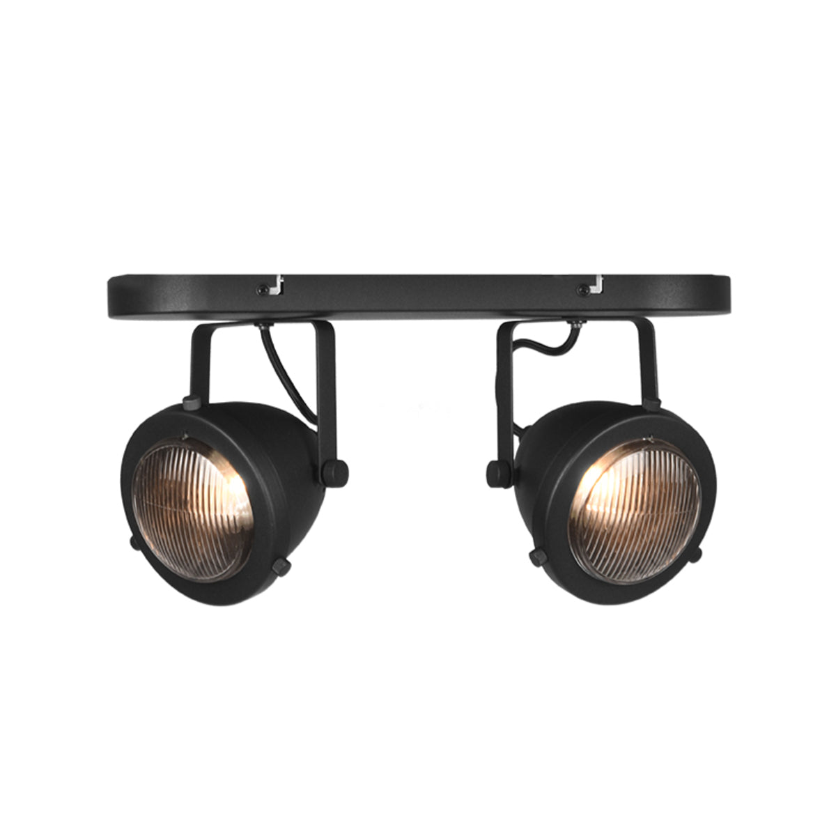 LABEL51 Spot Moto led - Spots - Ceiling lamp - 2 Lights - Black - Steel