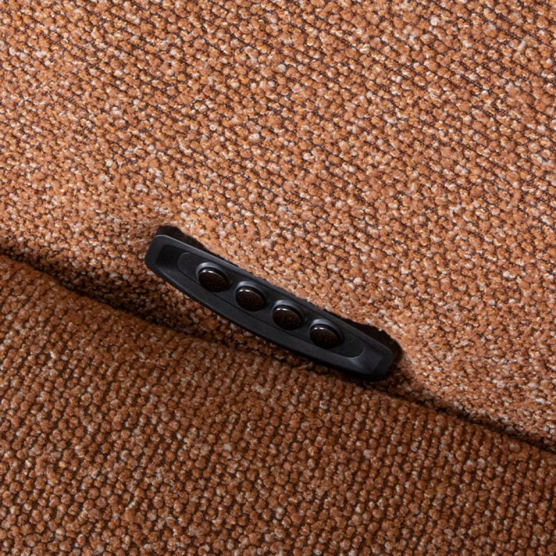 Label51 Elektrische Fauteuil Lund - Taupe Micro Suede | Zwart Metaal - 74x83x112 cm