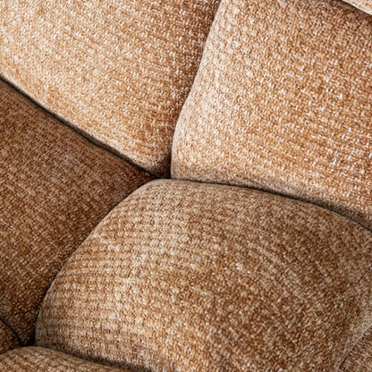 LABEL51 Draaifauteuil Huxley - CognacElite | Zwart Metaal - 76x86x92 cm