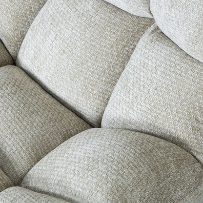 LABEL51 Draaifauteuil Huxley - Mushroom Elite | Zwart Metaal - 76x86x92 cm
