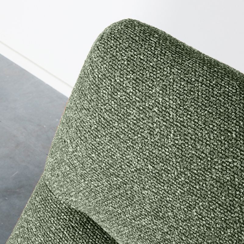 LABEL51 Draaifauteuil Calix - Forest Royal Boucle | Zwart Metaal - 77x93x88 cm