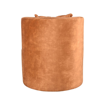 LABEL51 Fauteuil Evy - Oker - Velours - 65x65x75 cm