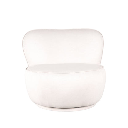 LABEL51 Fauteuil Bunny - Crème Explore - Microfiber - 90x90x75 cm