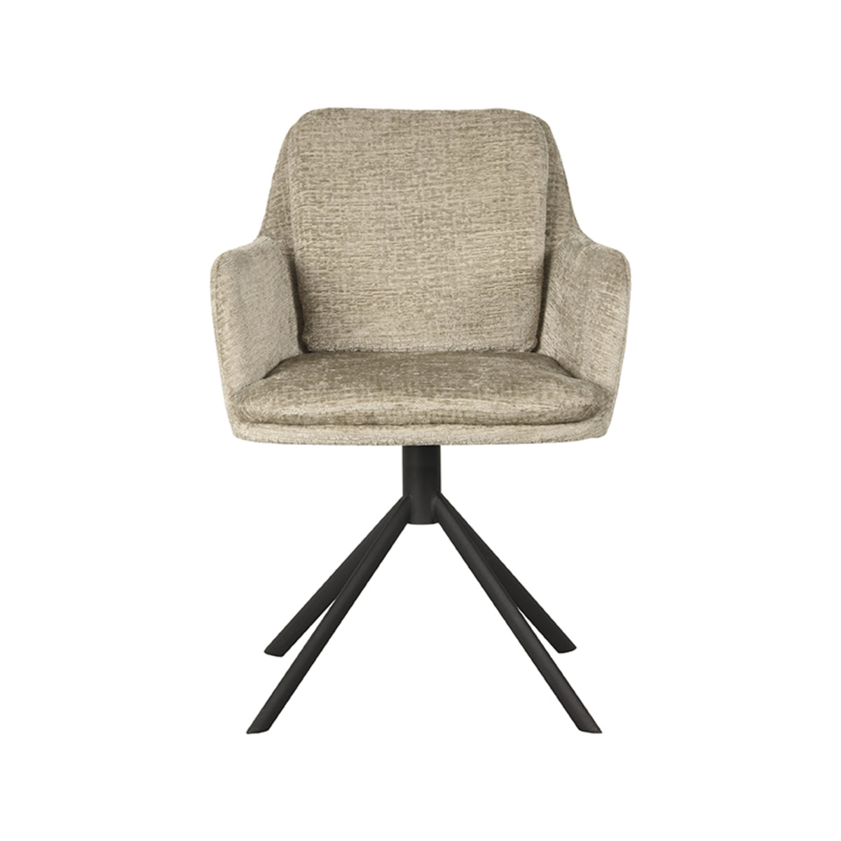 LABEL51 Dining room chair Joy - Beige - Velvet