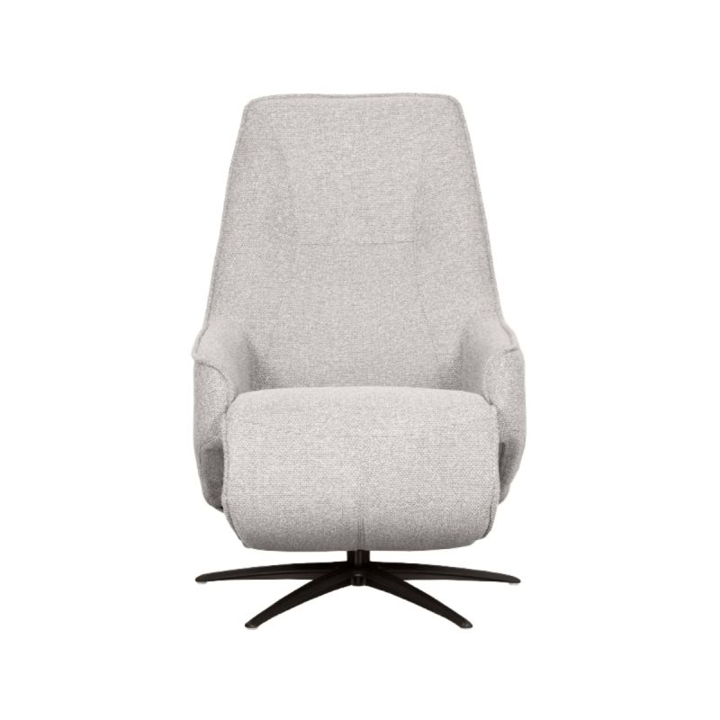Label51 Elektrische Fauteuil Odense - Naturel Royal Boucle | Zwart Metaal - 68x87x110 cm