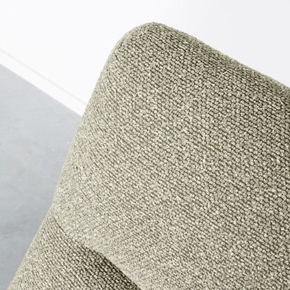 LABEL51 Draaifauteuil Calix - Naturel Royal Boucle | Zwart Metaal - 77x93x88 cm