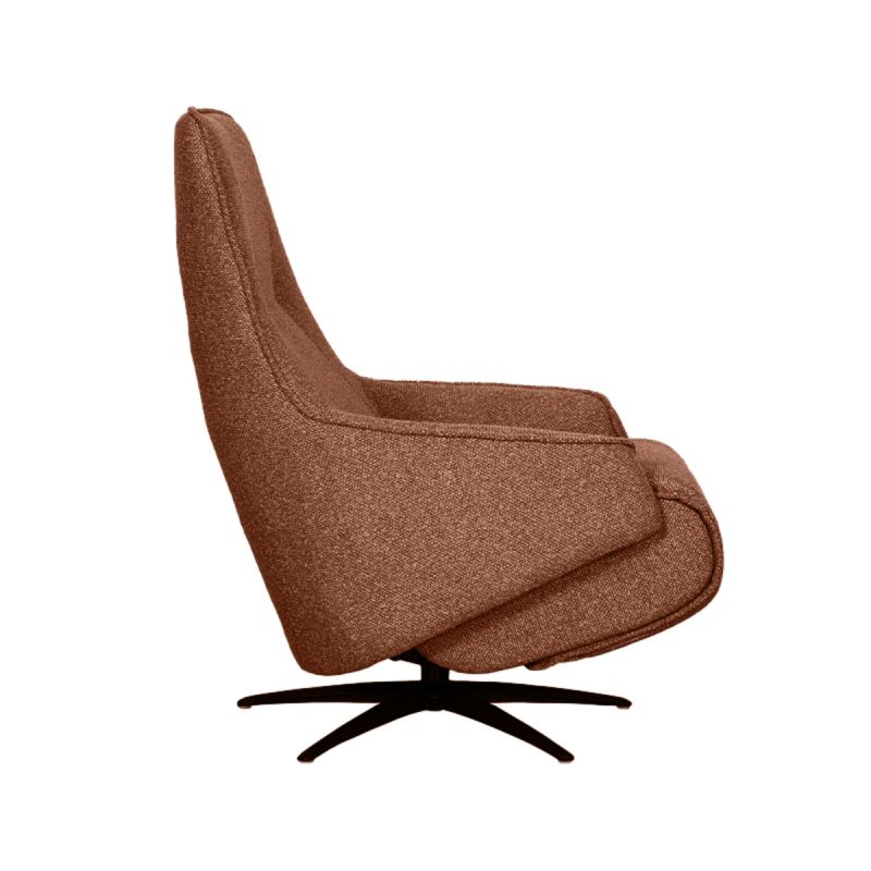 Label51 Elektrische Fauteuil Odense - Coral Royal Boucle | Zwart Metaal - 68x87x110 cm