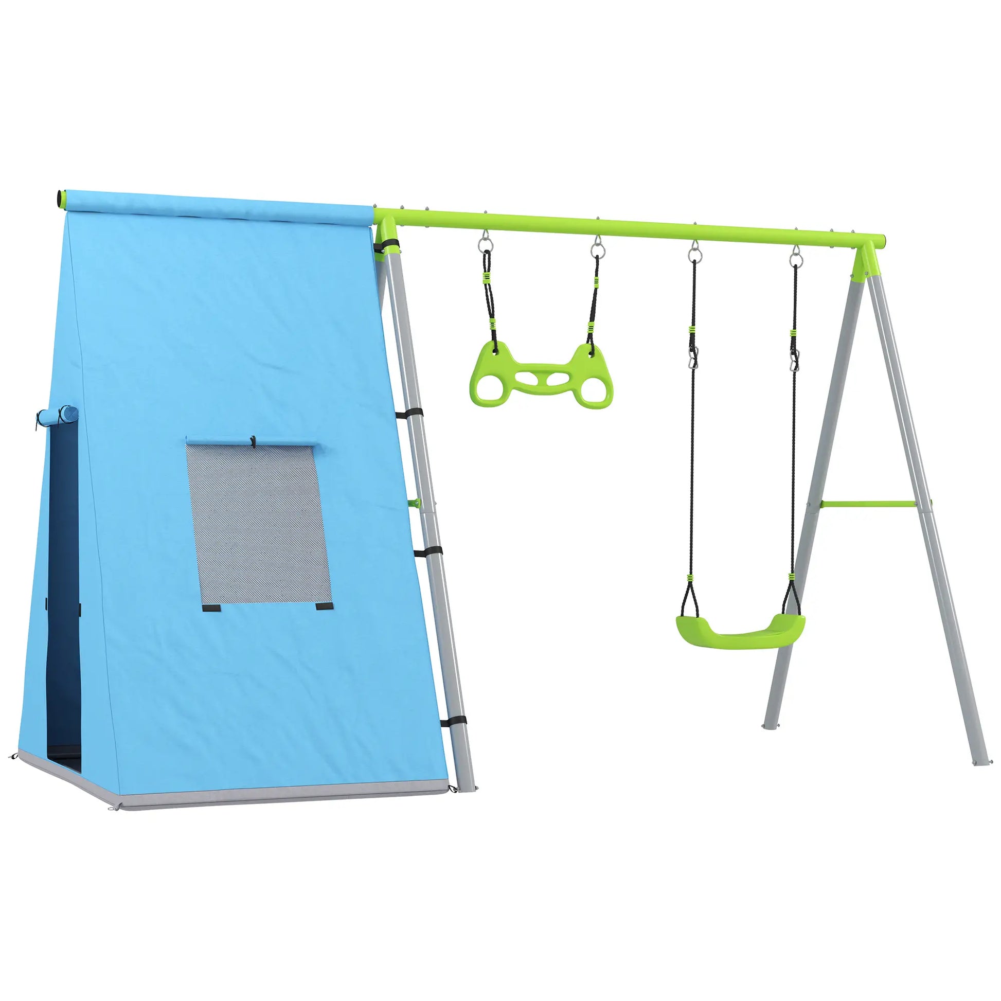 Nancy's Dozza Speeltoestel - Kinderschommel - Speelset - Speeltent - ± 280 x 180 x 180 cm