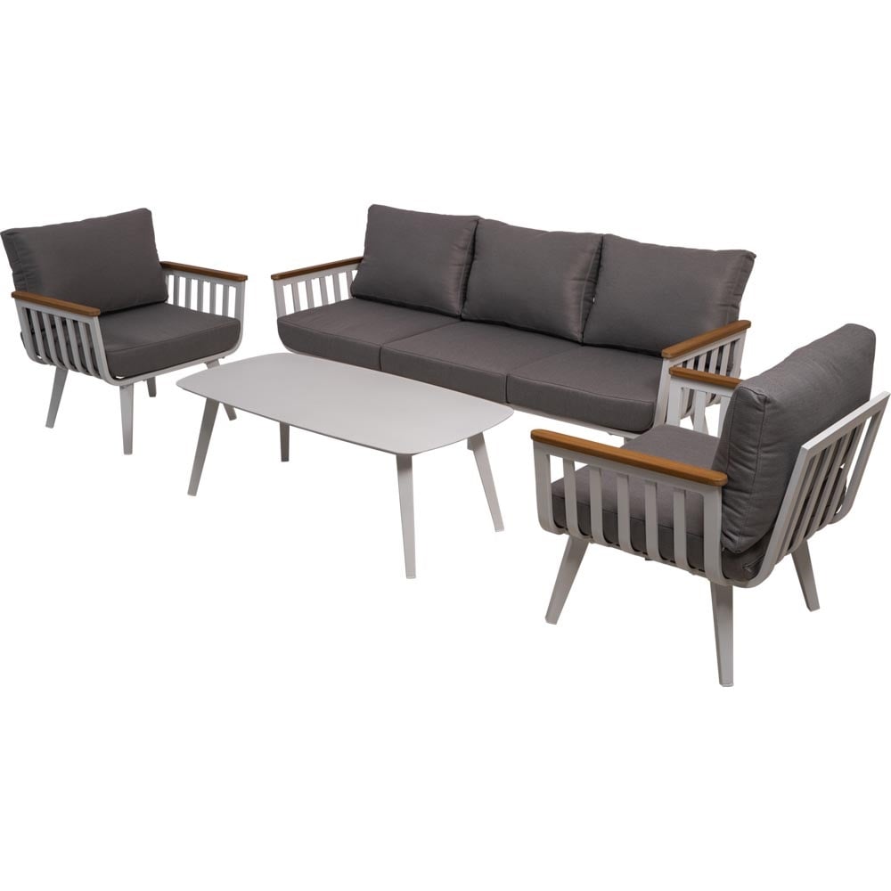 Nancy's Shordy Loungeset - 4-delige Tuin Set - Loungebank - Lounge Set