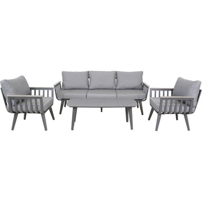 Nancy's Sanny Loungeset - 4-delige Tuin Set - Loungebank - Lounge Set