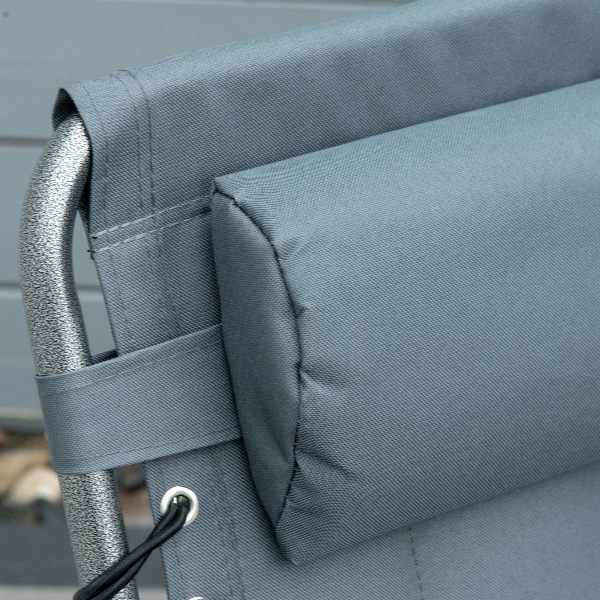 Nancy's Cermenate Ligbed - Tuinligstoel - Verstelbare Rugleuning - Strandbed - Grijs