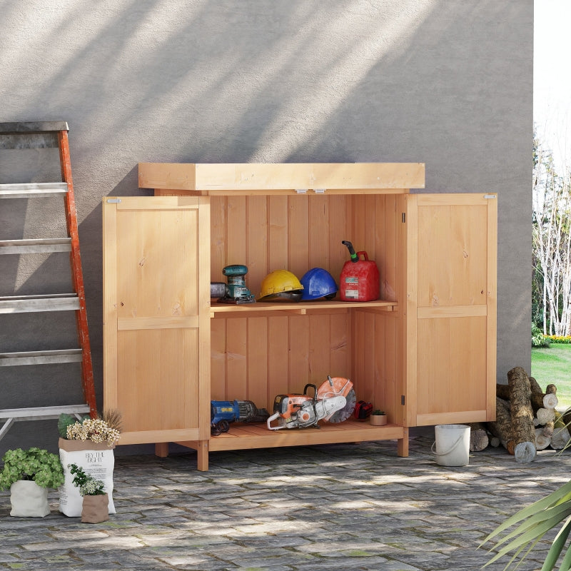 Nancy's Hucknall Garden Shed - Shed - Storage Shed - Natural Pine