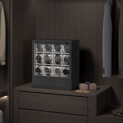 Nancy's Pirado Horloge Doos - Horloge Opbergbox - Horloge Box - Zwart