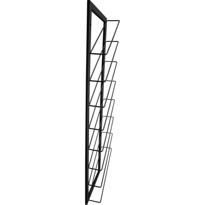 Eleganca Modern Wine Rack for 8 bottles Black