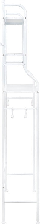 LG Life's Green wasmachine ombouw met 3 planken toiletkast Wit