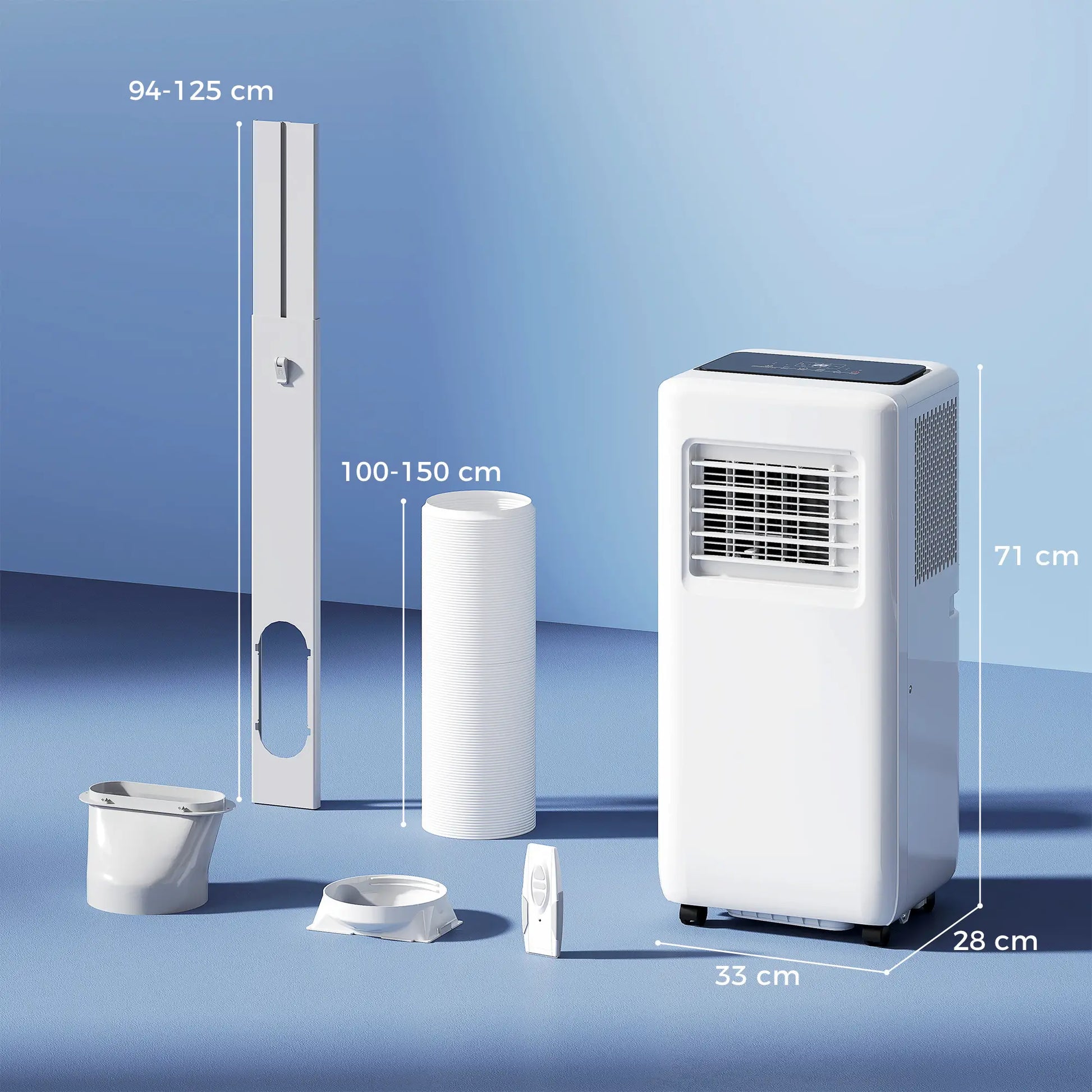 Nancy's Fucecchio Airconditioner - Airco - Koeler - Ventilator - Timer - Wit