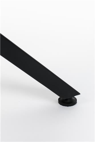 Nancy's Tremonton Bar Table - Industrial - Natural, Black - Teak, Steel, Plywood - 75 cm x 75 cm x 110 cm