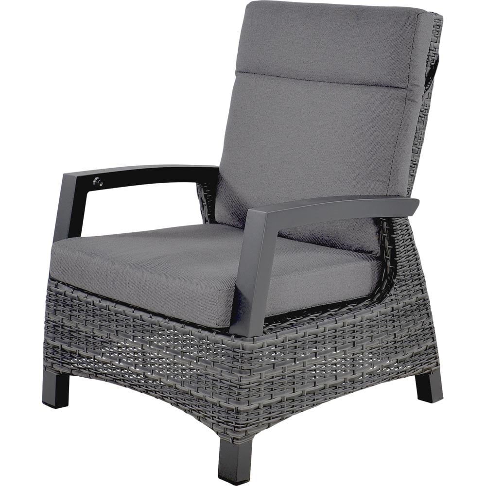 Nancy's Kirkham Lounge Chair - Chaise de jardin - Anthracite / Gris