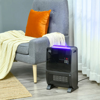 Nancy's Cos Ceramic Heater - Fireplace - Multifunctional - Remote Control - LED Display