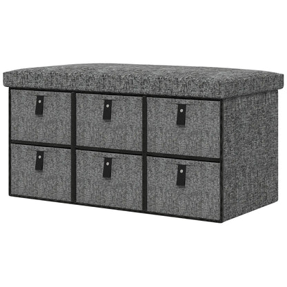 Nancy's Cusago Schoenenbank - Schoenen Opbergen - Schoenenkast - Grijs - ± 75 x 40 x 40 cm