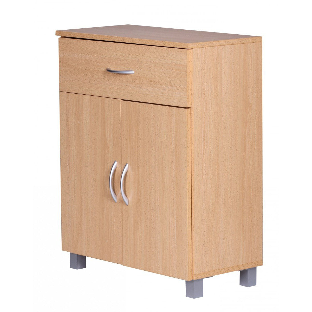 Nancy's Nashua Dressoir - Gangkast - Lade - Openslaande Deuren - Beuken -Beuken (Mat)- Zijkast