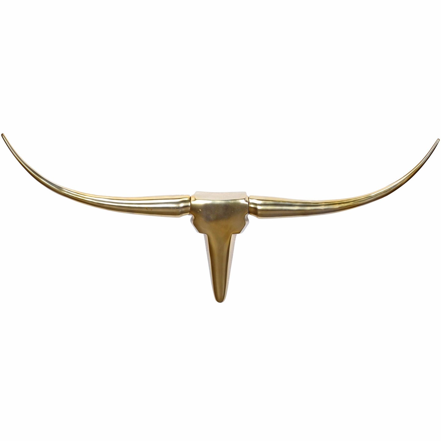 Nancy's Stierengewei Decoratie - Wanddecoratie - Muurdecoratie - Goud - Aluminium - 100 x 40 cm