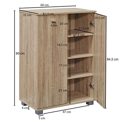 Nancy's Schoenenkast - Schoenenrek - Voor 12 Paar Schoenen - Schoenenkasten